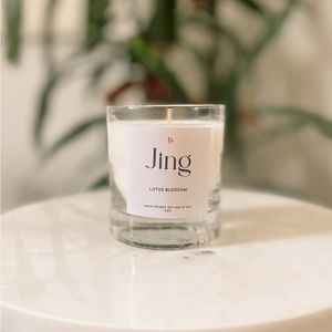 Lotus Blossom Candle - 100% Natural Coconut Soy Wax